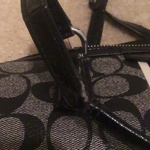 Coach Signature Boston Bag - Picture 9 of 13